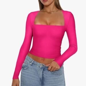 Women’s Pink long sleeve top